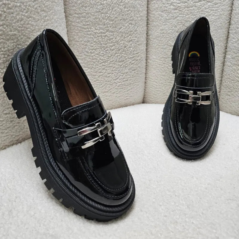 Mocasines Esmeralda Charol