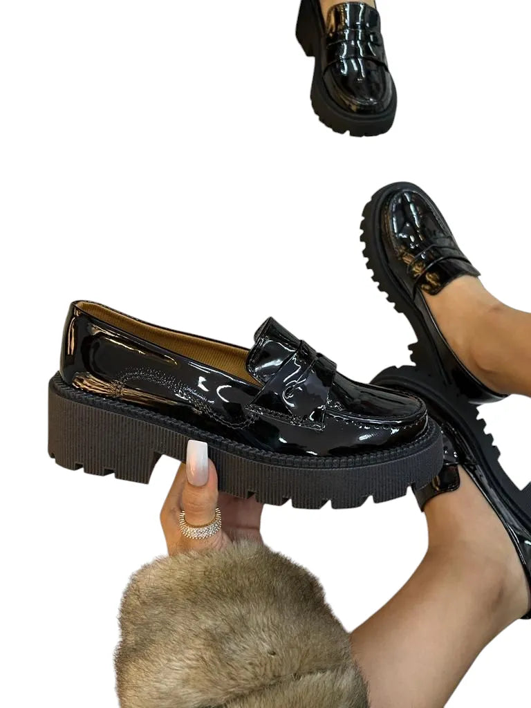 Mocasin Ambar Charol