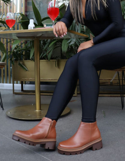 Botines Pandora Miel