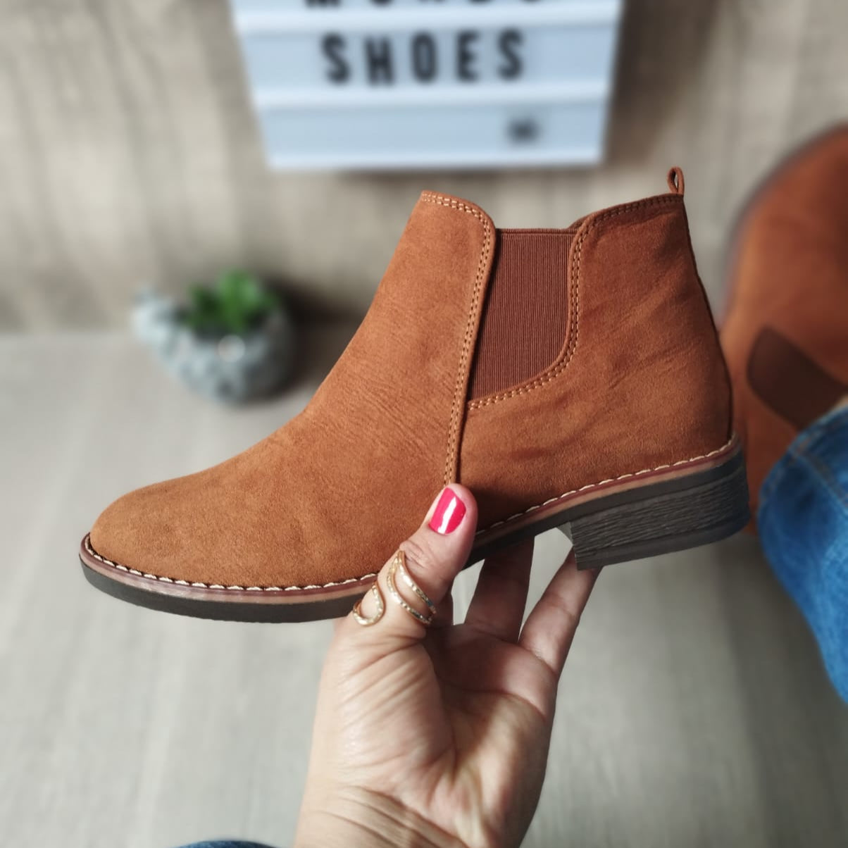 Botines miranda miel